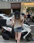 Rase le sol Washed Henley Jersey T-Shirt
