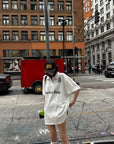 WARDEN EDGE Crest Logo Oversized Polo Tee