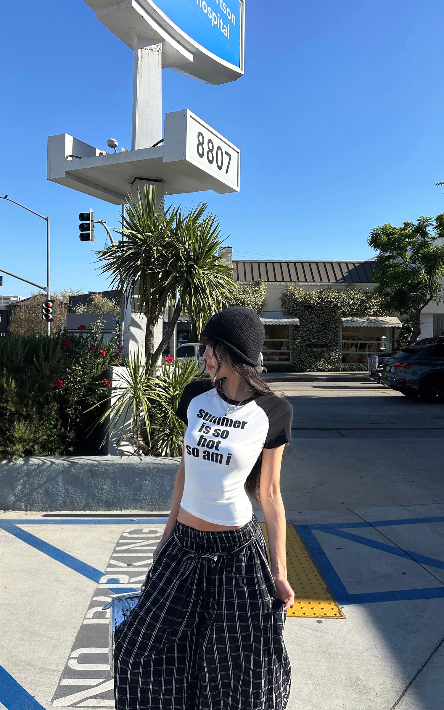 WARDEN EDGE “SUMMER IS SO HOT SO AM I” Raglan Baby Tee