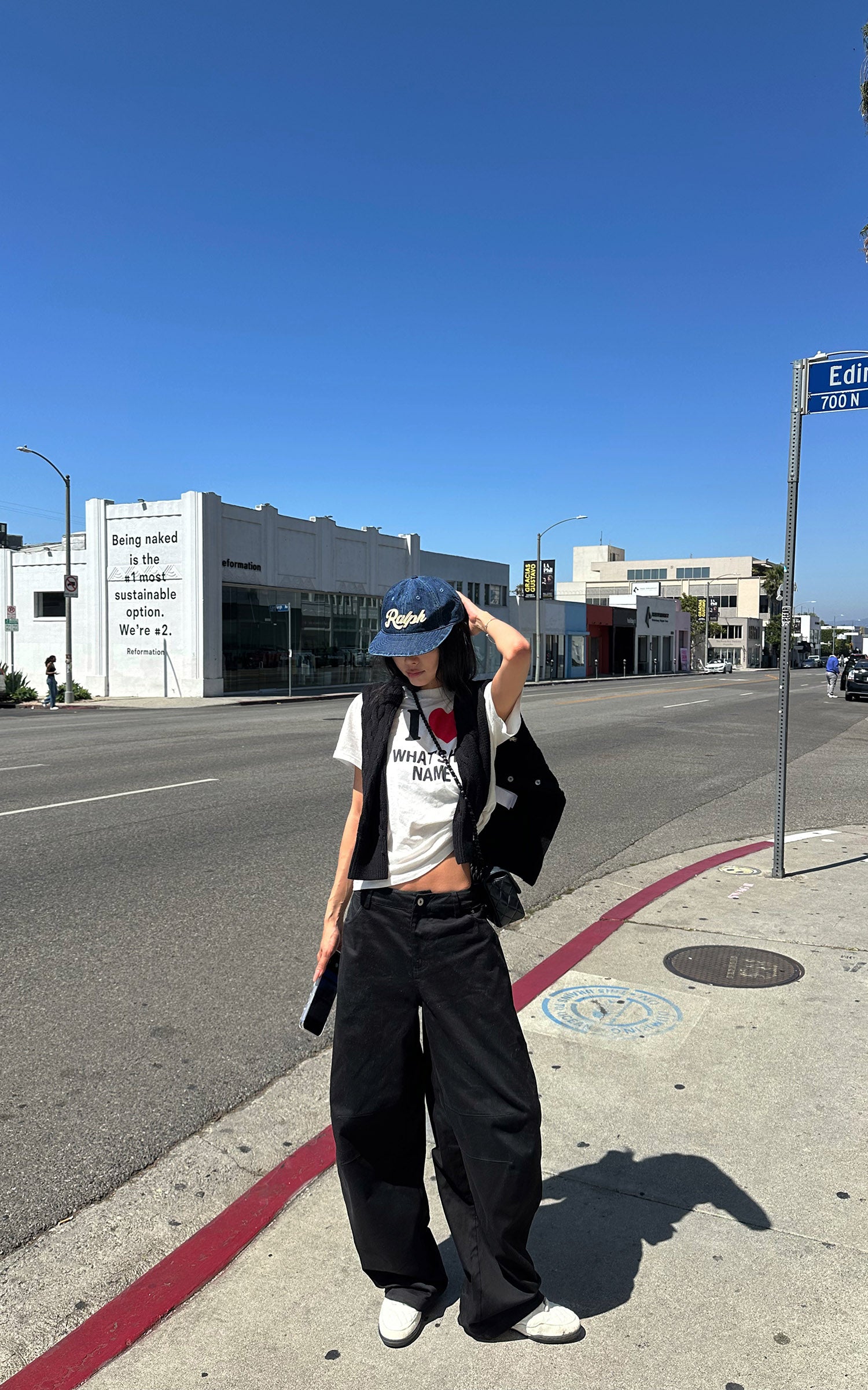 WARDEN EDGE Structured Wide-Leg Barrel Pants