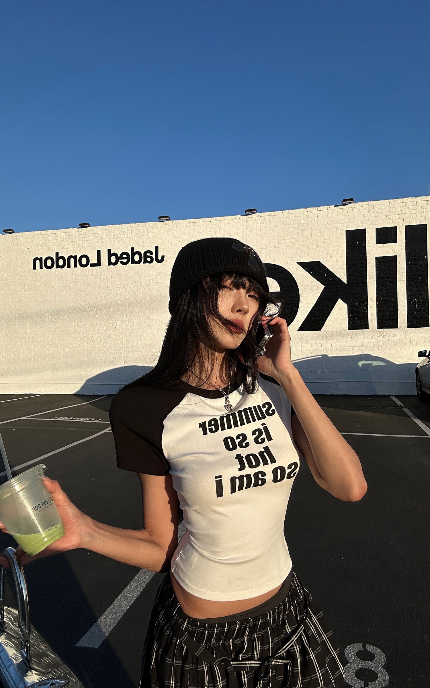 WARDEN EDGE “SUMMER IS SO HOT SO AM I” Raglan Baby Tee