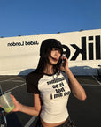 WARDEN EDGE “SUMMER IS SO HOT SO AM I” Raglan Baby Tee