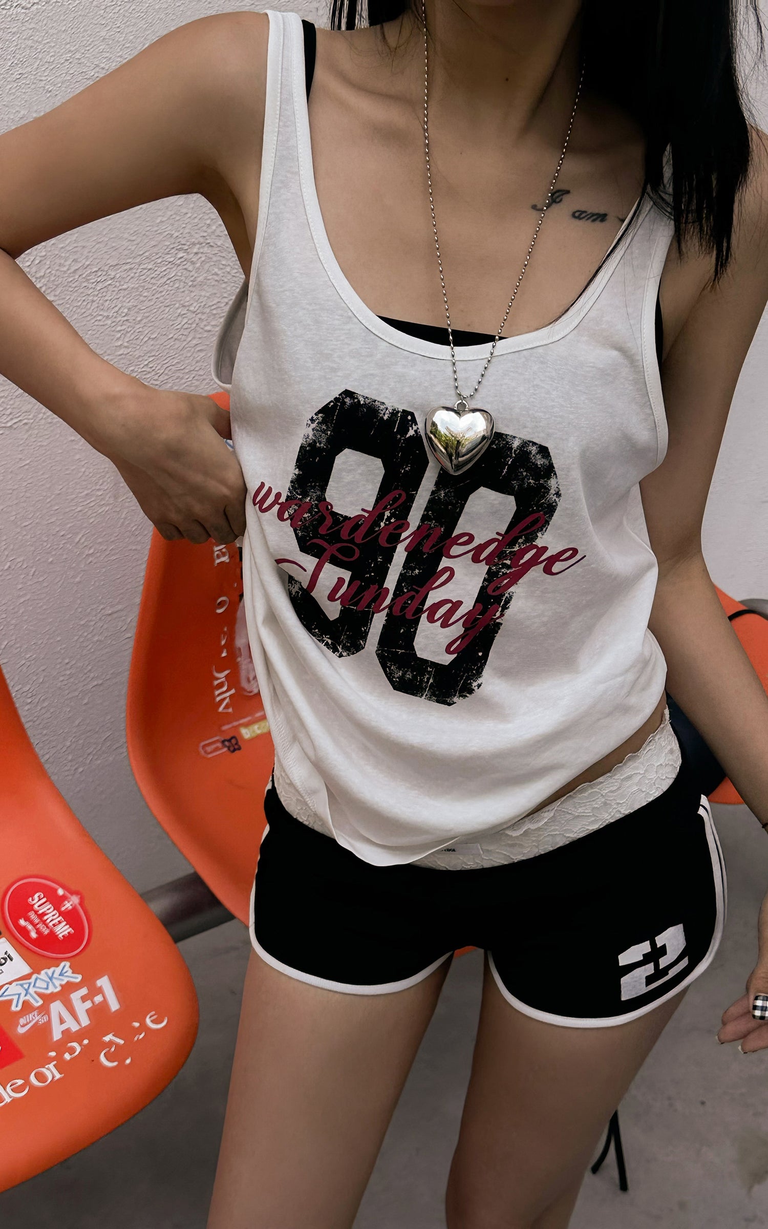 WARDEN EDGE レースレイヤードローライズ ショートパンツ