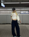 Rase le sol Amor Fati Cropped Graphic T-Shirt