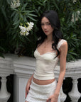 ROVENTE Sequin Mini Skirt