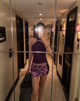 ROVENTE Sequin Embellished Mini Skirt