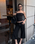 ROVENTE Tailored Wide-Leg Pants
