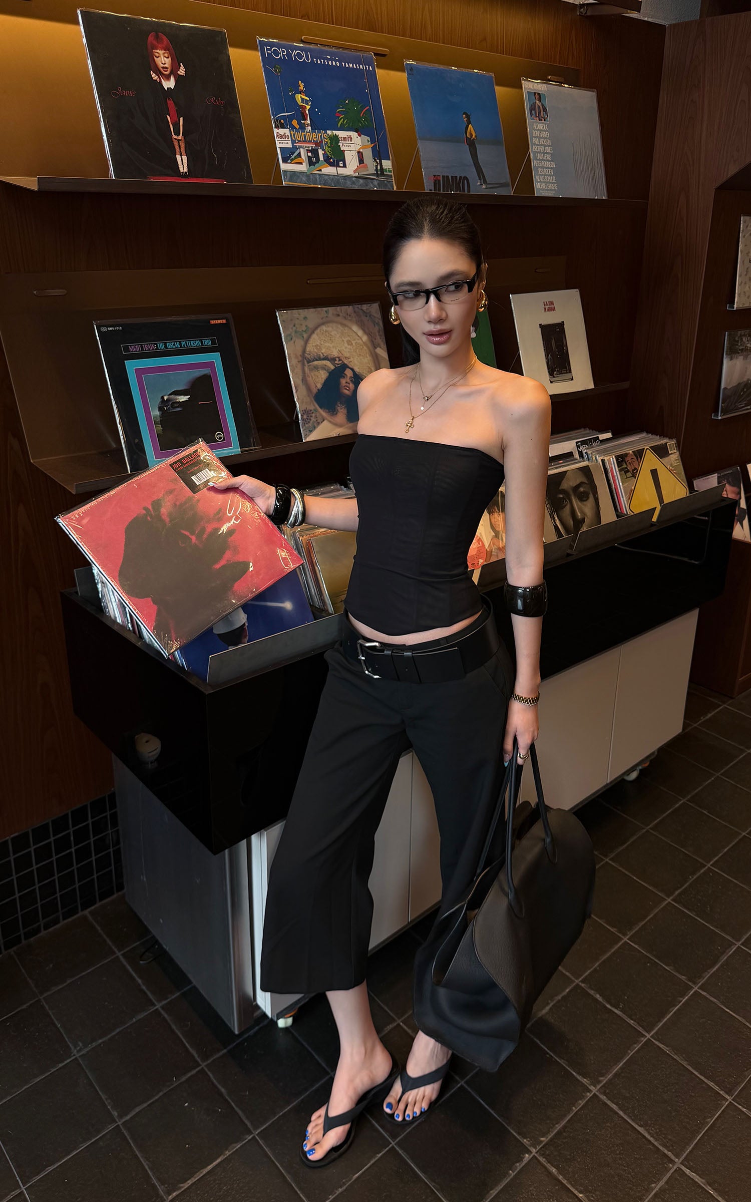 ROVENTE Tailored Wide-Leg Pants