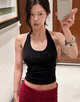 Hydrae Low-Rise Sculpted Micro Shorts with Curved Pocket Seams and Tailored Back Pockets