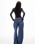 IAMXIAA Striped Straight Leg Sweatpants