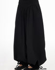 IAMXIAA Low-Rise Gathered Balloon Pants