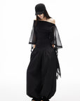 IAMXIAA Low-Rise Gathered Balloon Pants