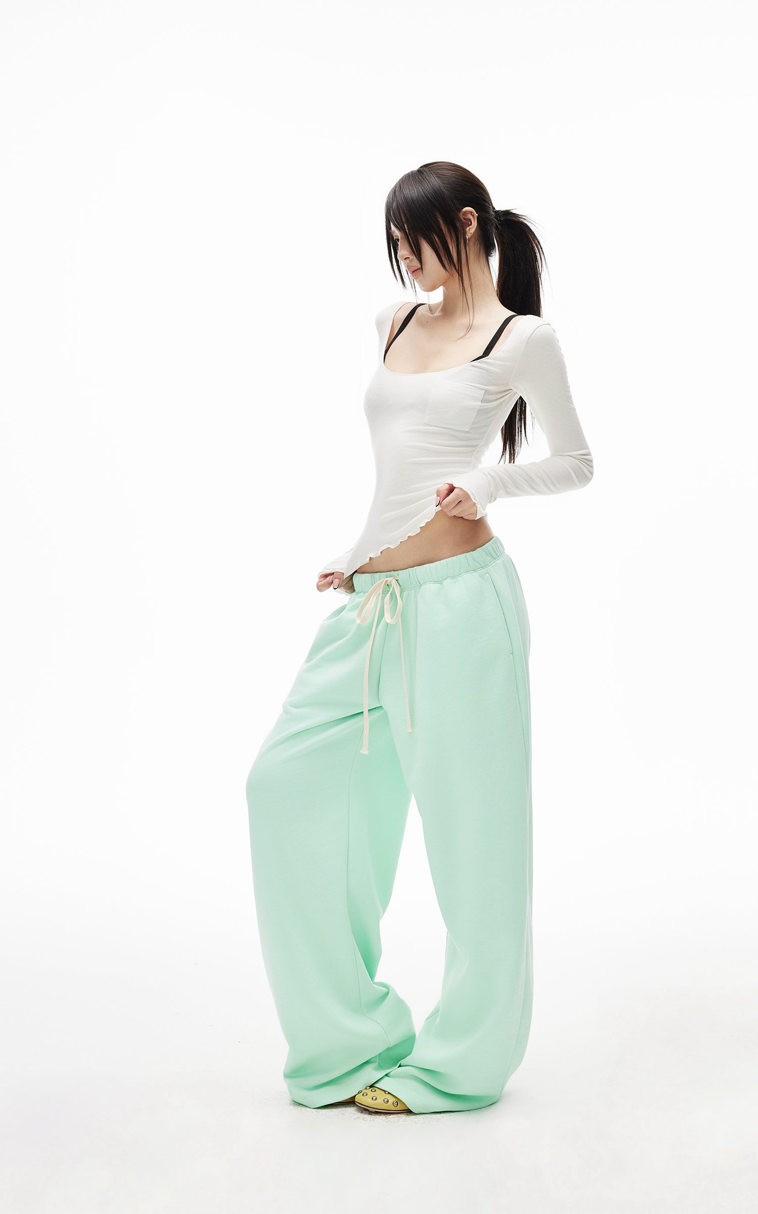 IAMXIAA Oversized Wide Leg Lounge Pants