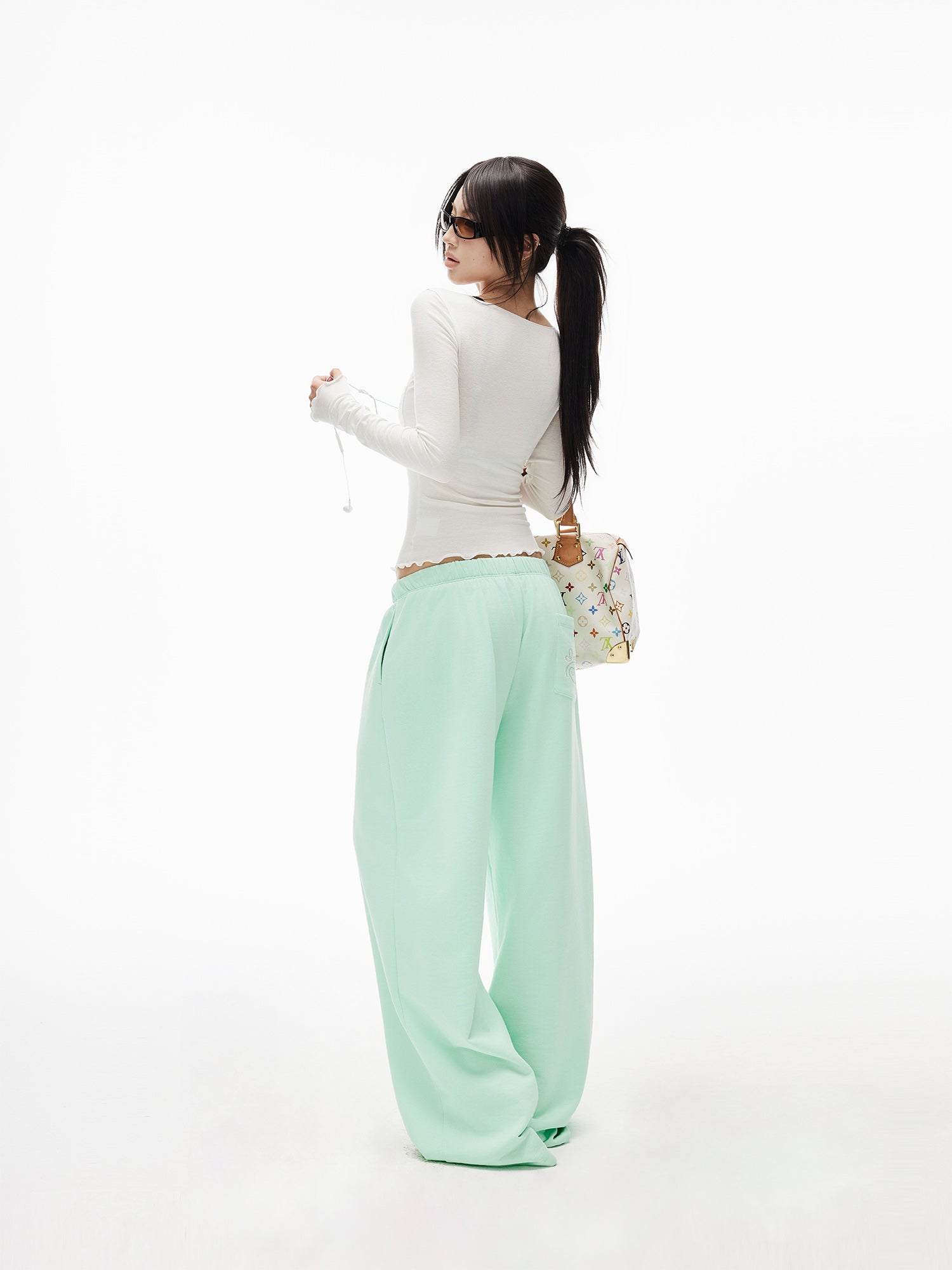 IAMXIAA Oversized Wide Leg Lounge Pants