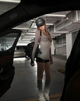 Rase le sol Layered Panel Fitted Long Sleeve T-Shirt