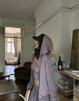 WARDEN EDGE Minimal Zip Hoodie & Camisole & Wide Leg Pants Three Piece Set