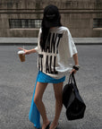 ROVENTE Ruched Scarf Mini Skirt