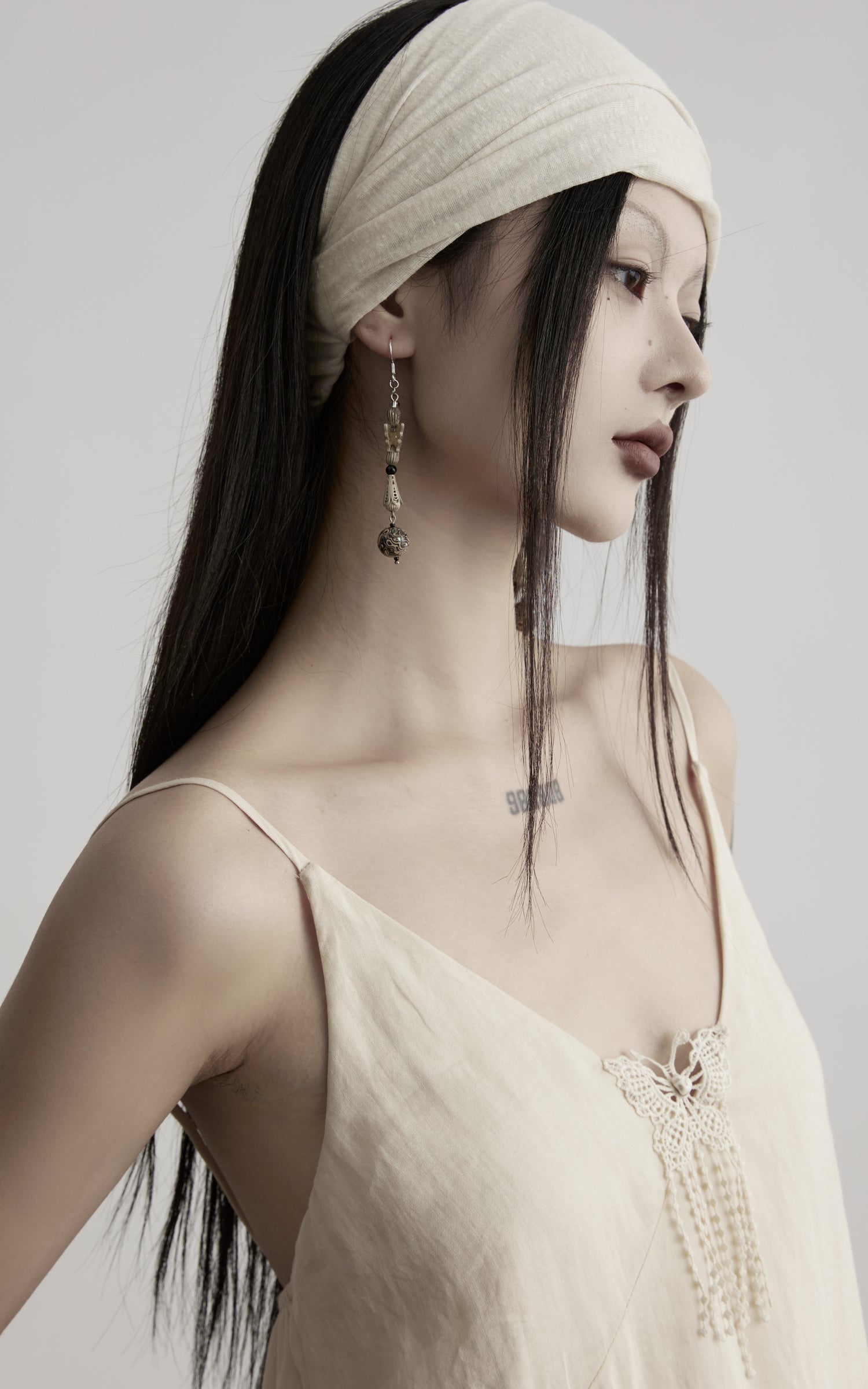 DOINDULGE V-Neck Spaghetti Strap Maxi Dress
