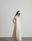 DOINDULGE V-Neck Spaghetti Strap Maxi Dress