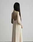 DOINDULGE V-Neck Spaghetti Strap Maxi Dress