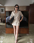 Hydrae Ivory Sheer Tailored Point-Collar Long-Sleeve Shirt