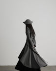 DOINDULGE Dark Avant-Garde Deconstructed Paneled Blazer