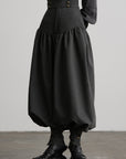 DOINDULGE High Waist Tapered Balloon Pants