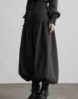 DOINDULGE High Waist Tapered Balloon Pants