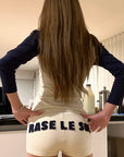 Rase le sol T-shirt Raglan Fortune Arrives & Short Ensemble