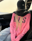 Rase le sol Distressed Logo Long Sleeve T-Shirt