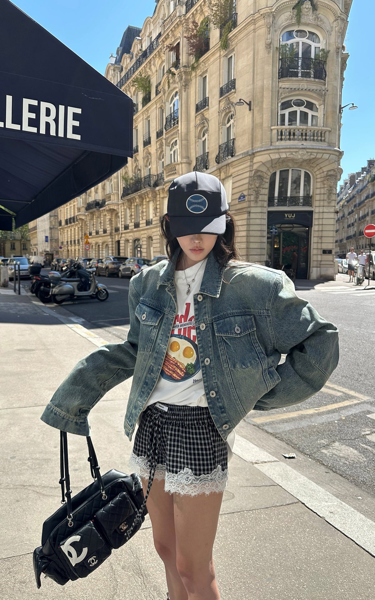 WARDEN EDGE Vintage Wash Structured Denim Jacket