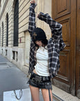 WARDEN EDGE Cuir taille basse à poche utilitaire Short