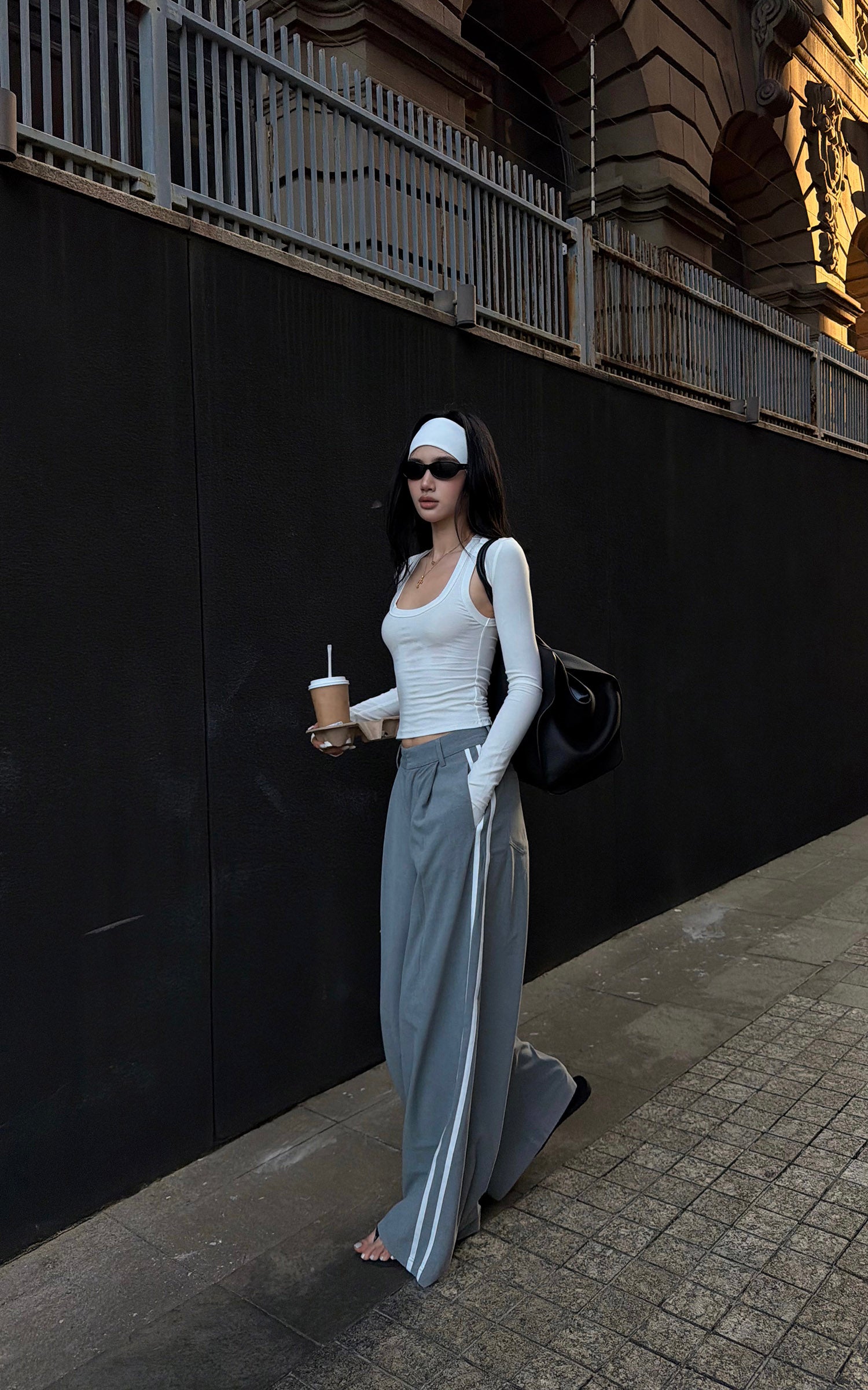ROVENTE Layered Scoop Neck Tank &amp; Cropped Sleeve Top Set
