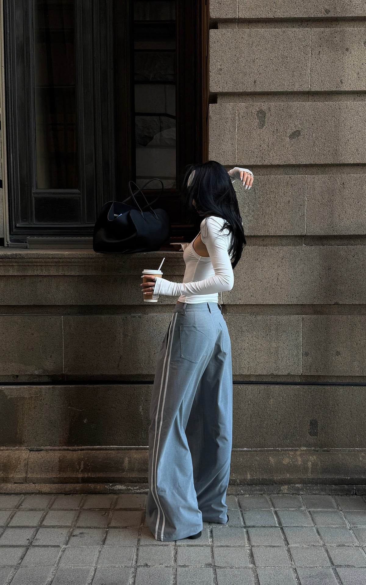 ROVENTE Layered Scoop Neck Tank &amp; Cropped Sleeve Top Set