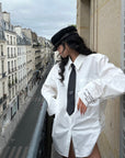WARDEN EDGE After Hours Oversized Script Shirt