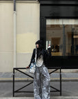 WARDEN EDGE Ghost Camo Wide-Leg Waffle Pants