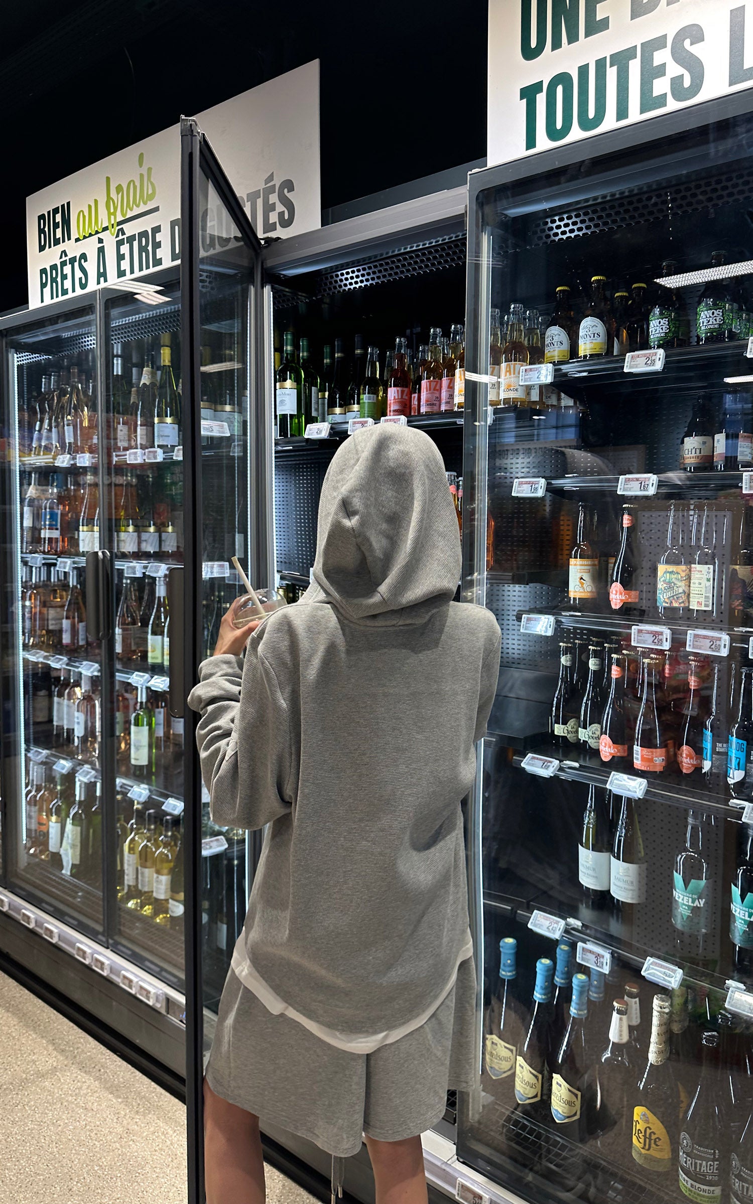 WARDEN EDGE Off-Duty Waffle Hoodie &amp; Shorts Set