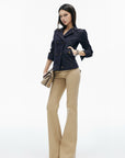 IAMXIAA Double-Breasted Denim Tailored Jacket