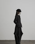 DOINDULGE Sculpted Waist Panel Detail Blazer