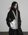 DOINDULGE Veste oversize à empiècements contrastés