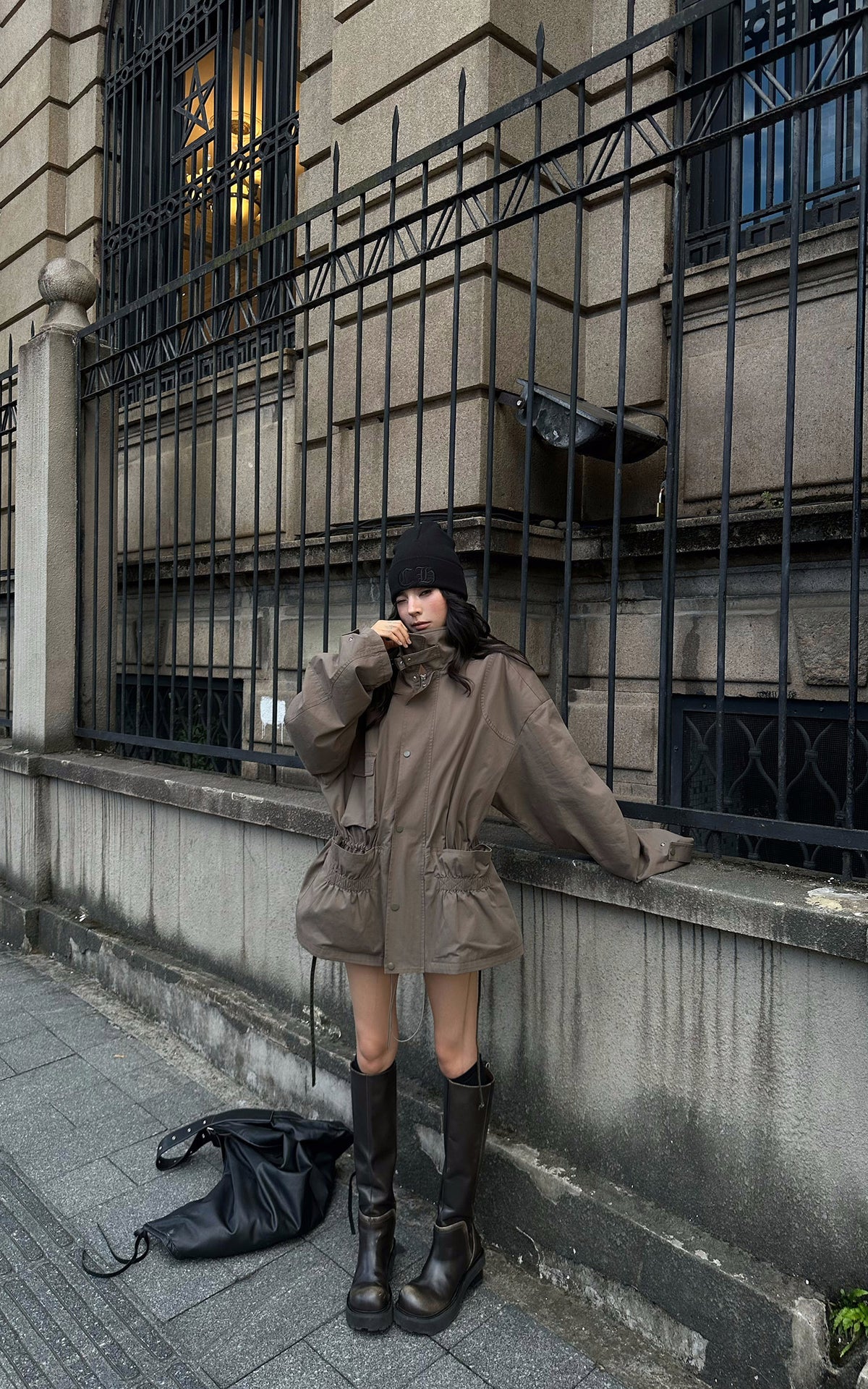 WARDEN EDGE Oversized Utility Field Jacket