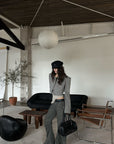 WARDEN EDGE Sculpted Draped Flare Pants