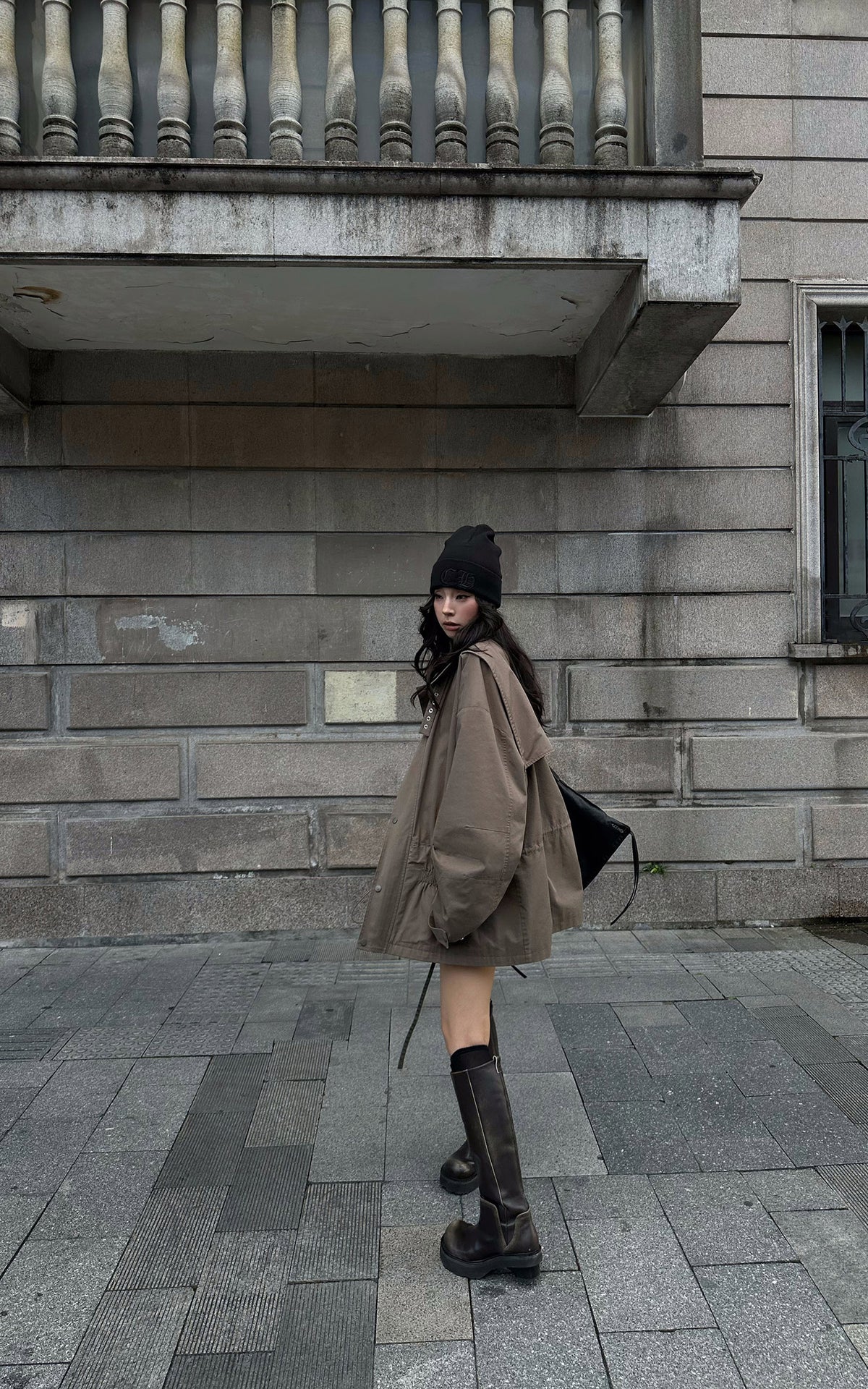 WARDEN EDGE Oversized Utility Field Jacket
