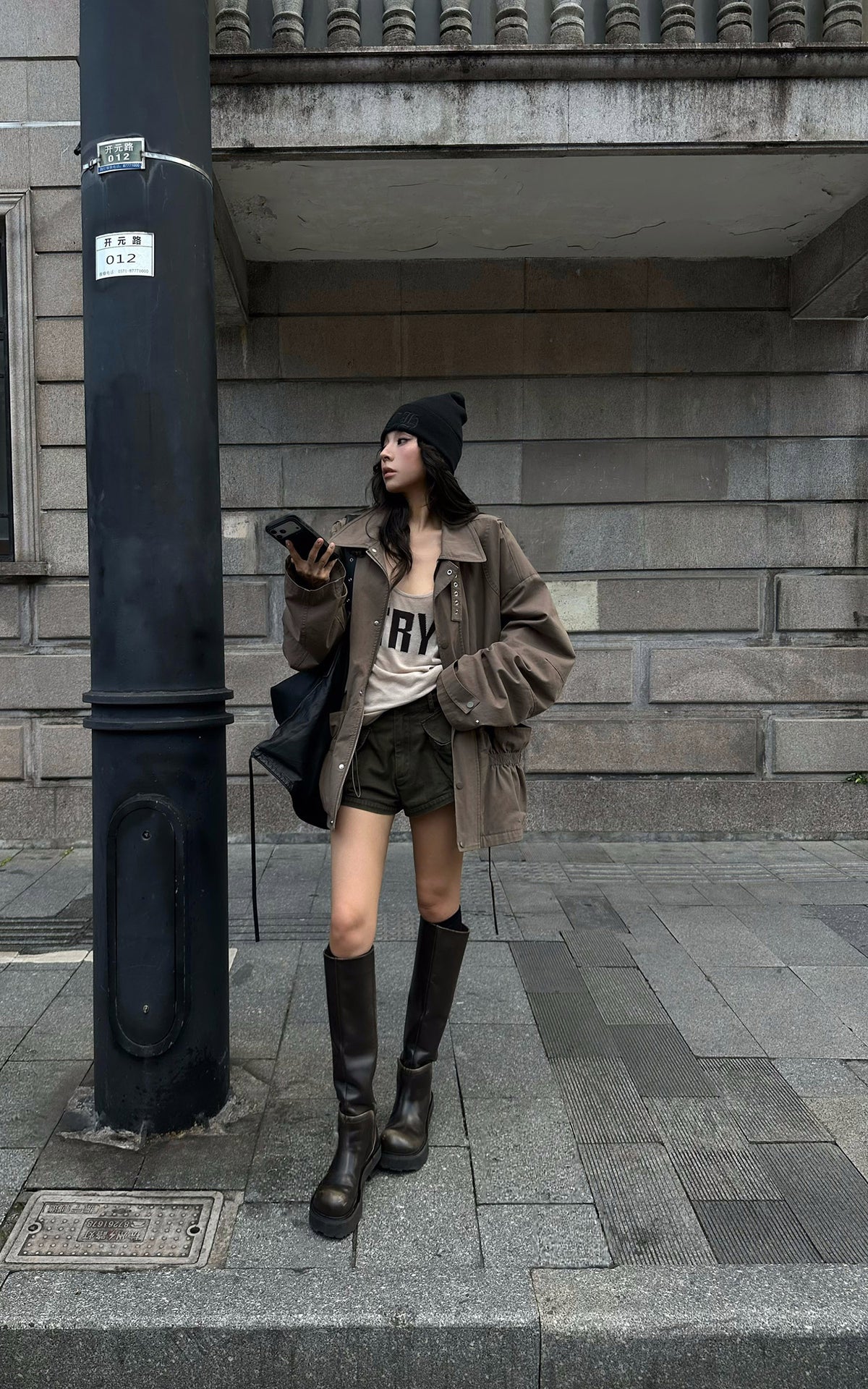 WARDEN EDGE Oversized Utility Field Jacket
