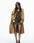IAMXIAA Distressed Open Knit Oversized Sweater