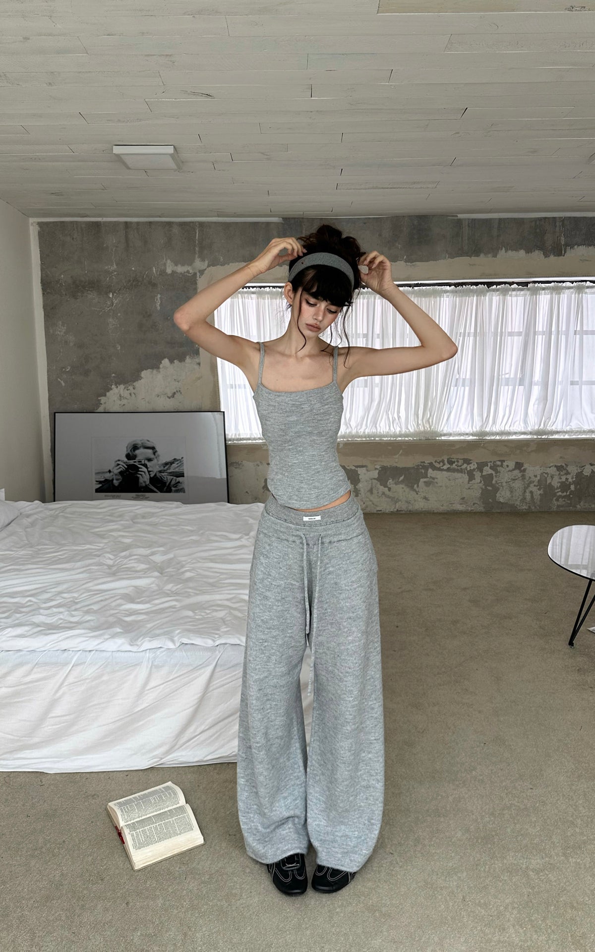 WARDEN EDGE Slim Fit Fine Knit Cami Top