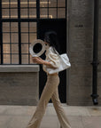 ROVENTE Soft-Touch High-Waist Flared Pants