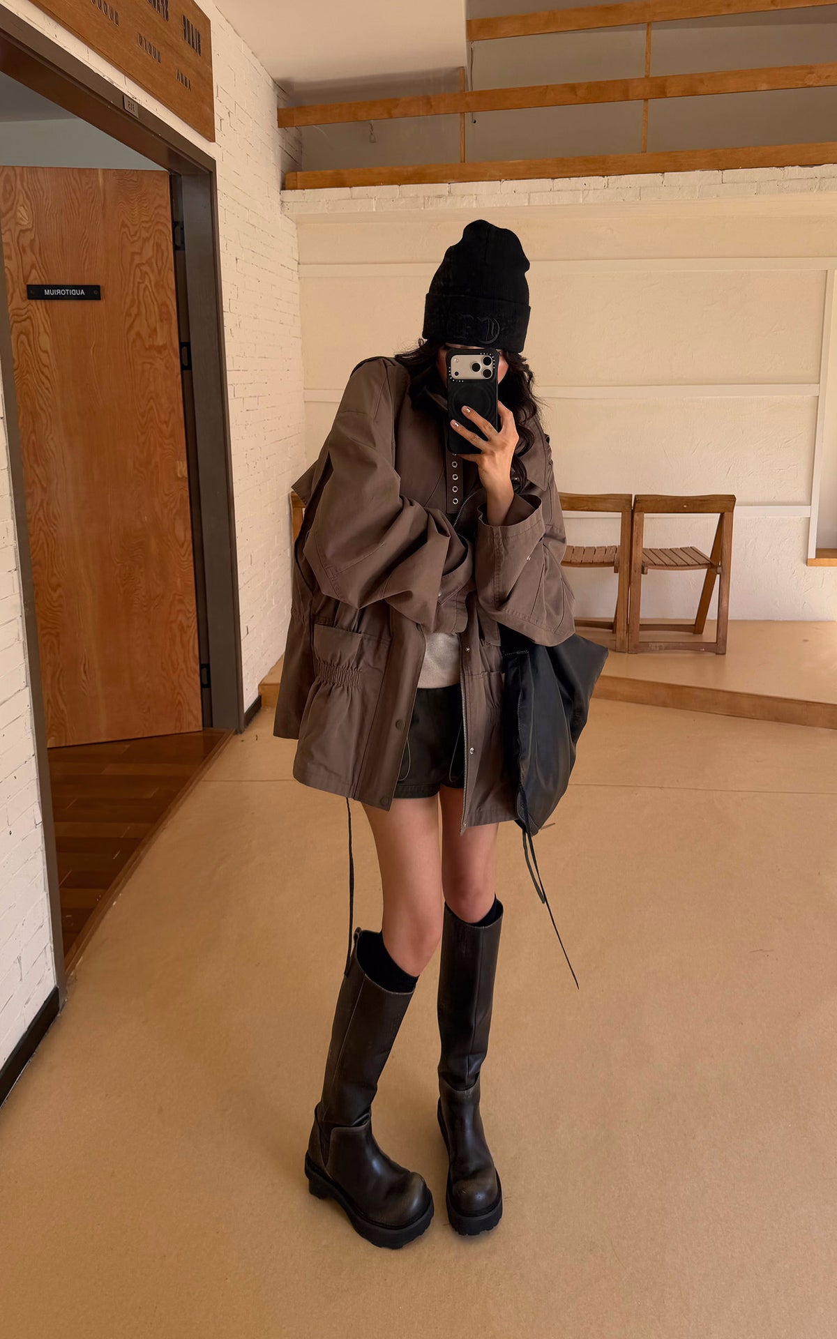WARDEN EDGE Oversized Utility Field Jacket