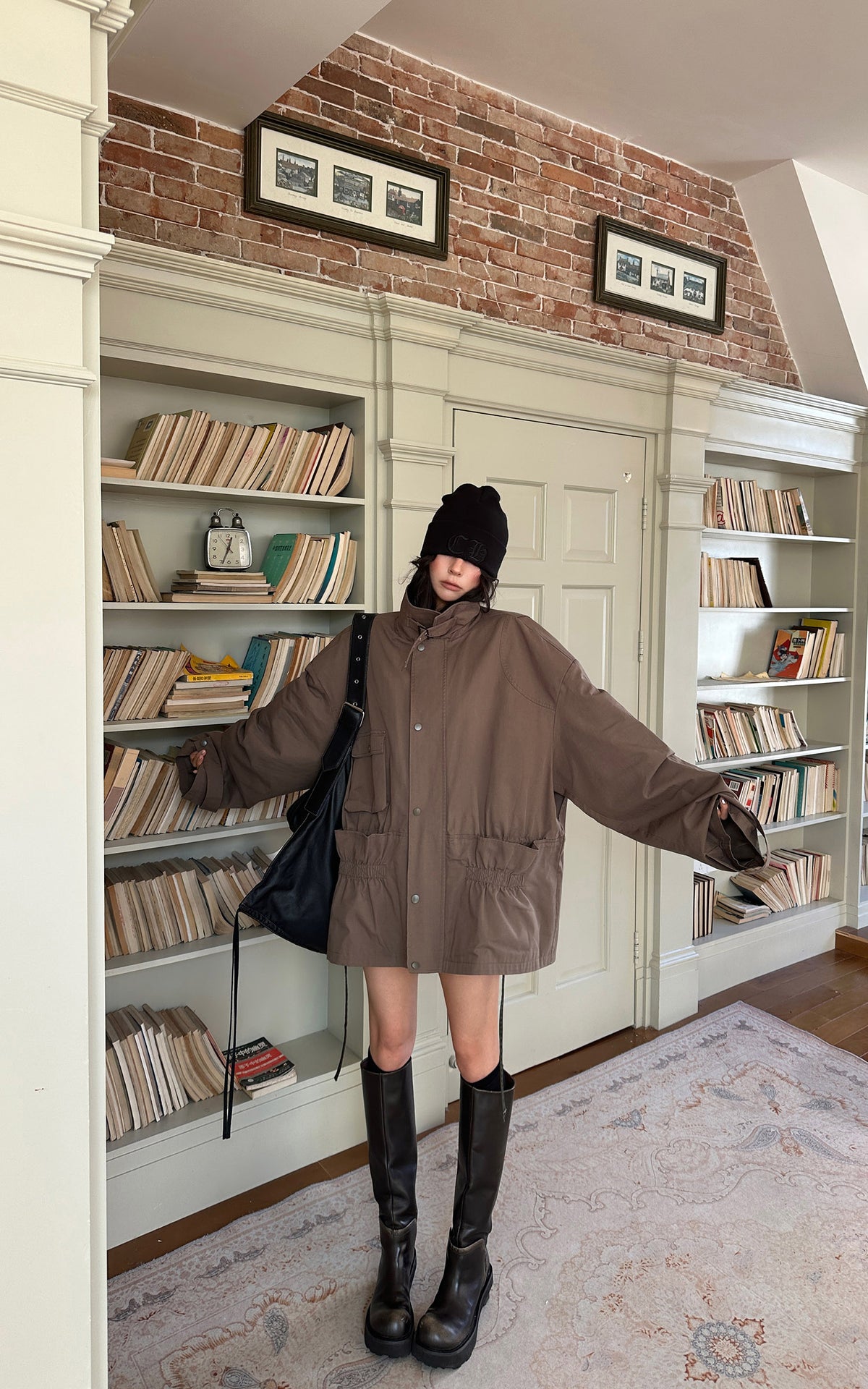 WARDEN EDGE Oversized Utility Field Jacket