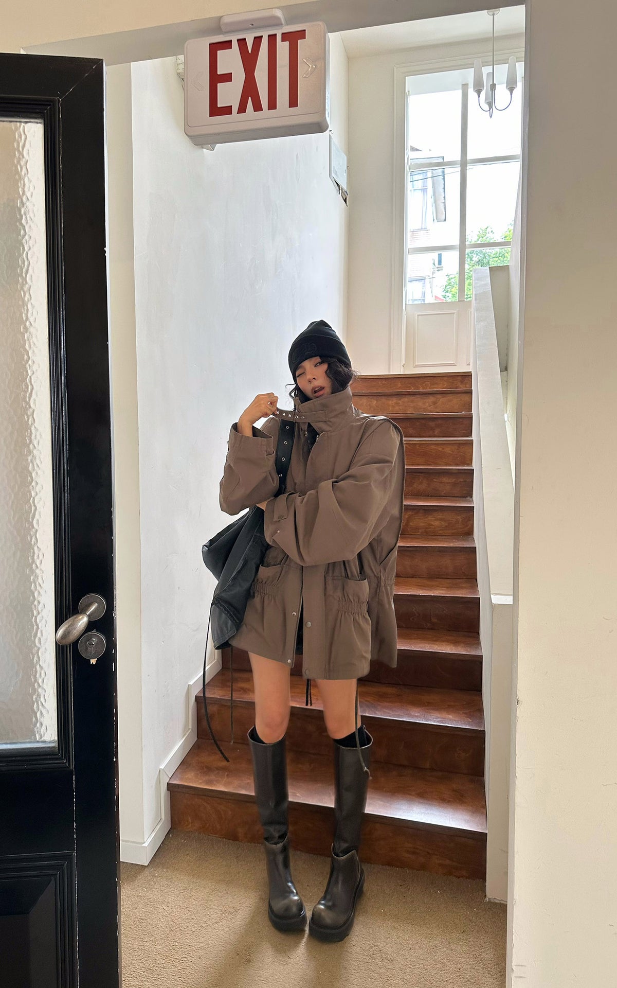 WARDEN EDGE Oversized Utility Field Jacket